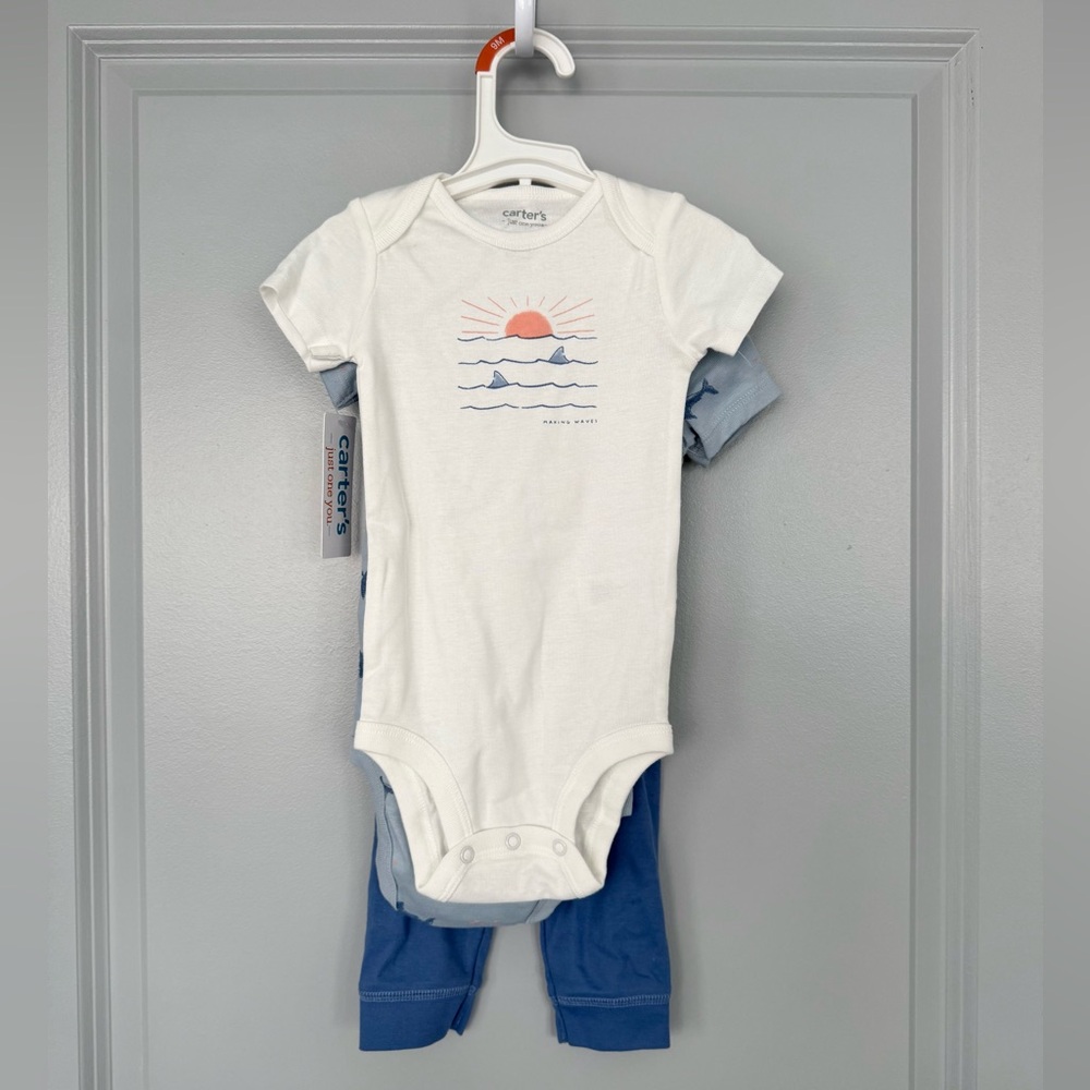 NWT Carter's One-Piece and Pants Matching Set